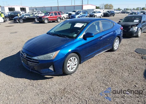 2019 Hyundai Elantra Se из США, поврежденный, VIN 5NPD74LF4KH488900